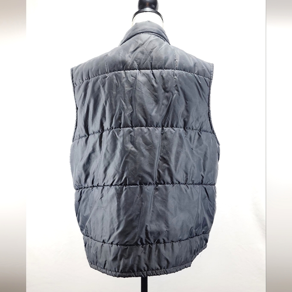 SWINGSTER 1988 Vintage, made in USA - Puffer patch vest, men's size L - Picture 4 of 8